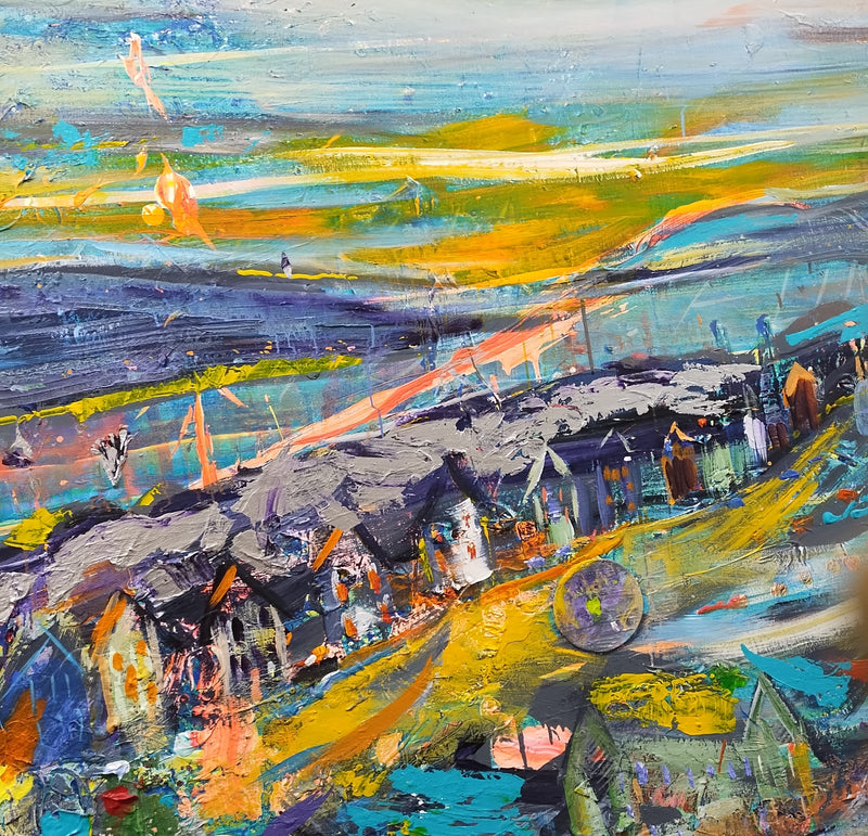 OOAK Expressionistic Landscape Painting by Brendnan Cass - $150Κ APR w/ CoA! APR 57