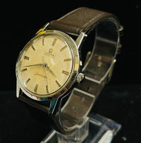 OMEGA Seamaster Vintage w/ Beautiful Silver Pie-Pan Dial Design- $7K APR w/ COA! APR 57