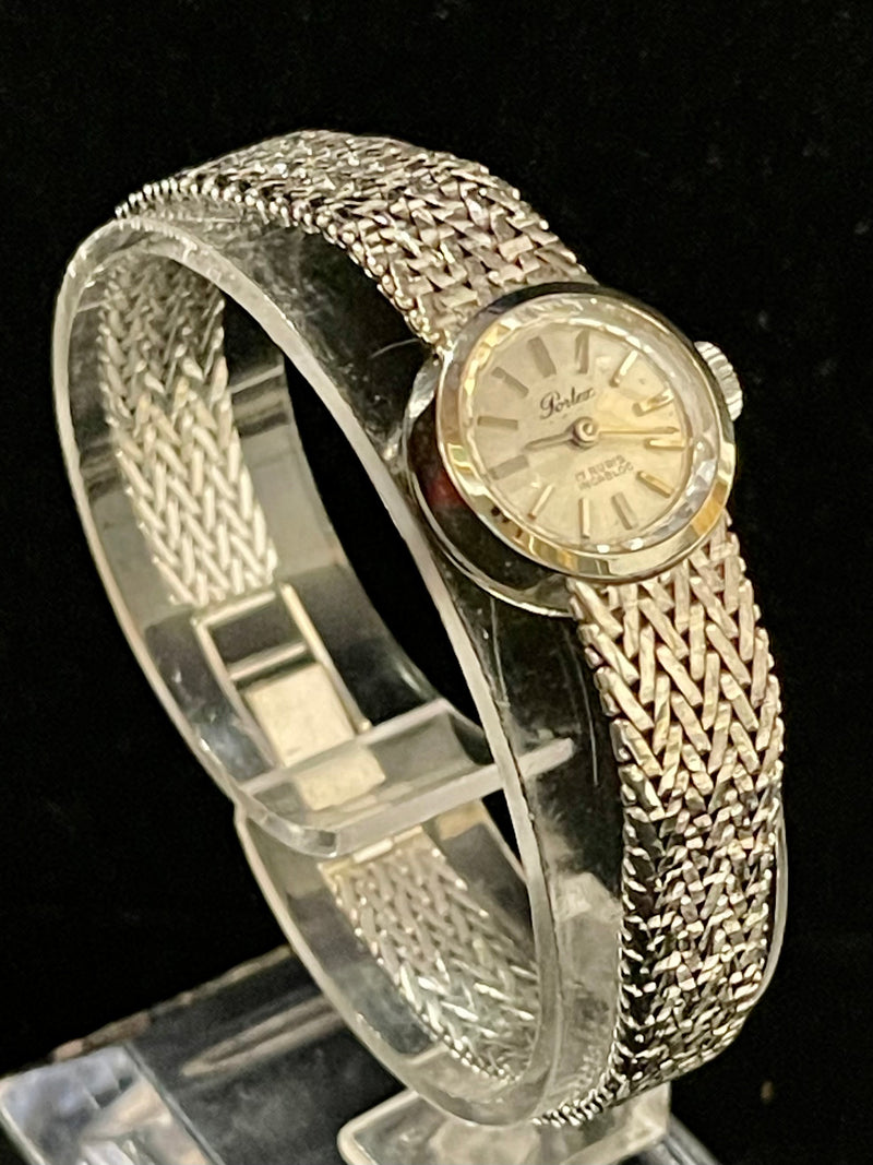 Two 9ct gold ladies wrist watches (one by Fortex)