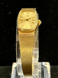 Concord Extremely Beautiful Solid YG Ladies Designer Wristwatch - $10K APR w/COA