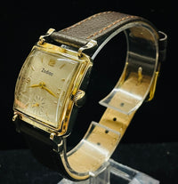 1960'S ZODIAC JUMBO CHRONOGRAPH MEN'S ROLLED GOLD PLATED WATCH - $6K APR w/ COA! APR57