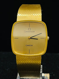 OMEGA CONSTELLATION Solid 18K Gold Dress Watch - $30K APR Value w/ CoA! APR 57