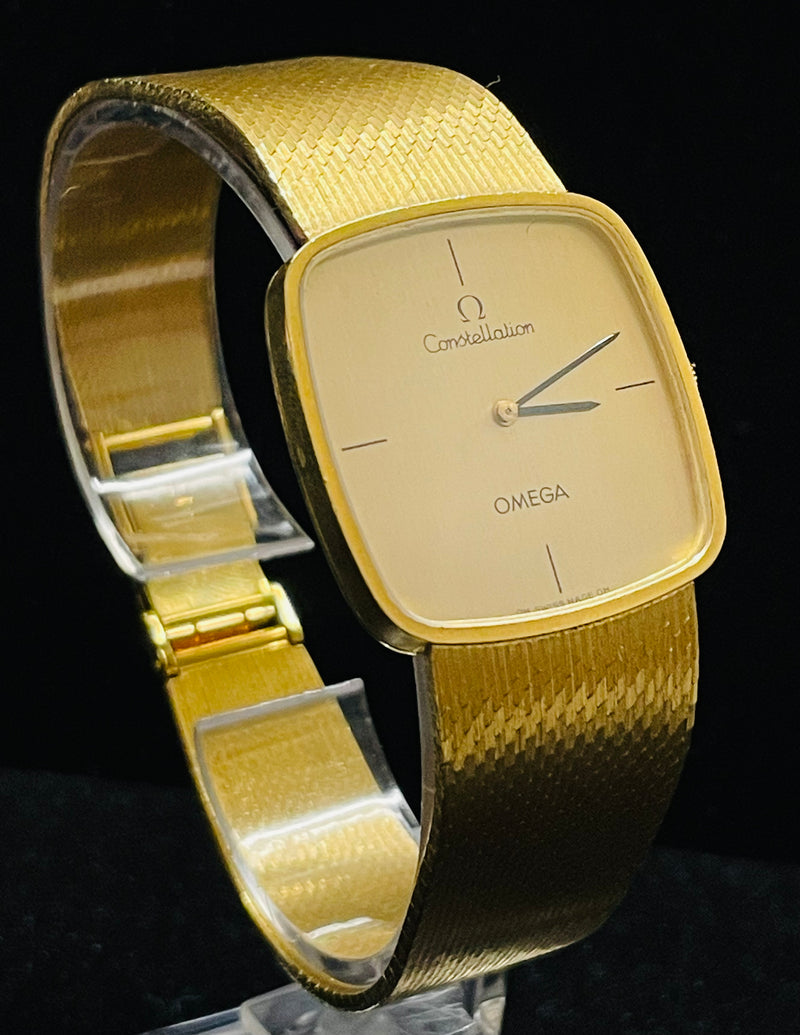 OMEGA CONSTELLATION Solid 18K Gold Dress Watch - $30K APR Value w/ CoA! APR 57