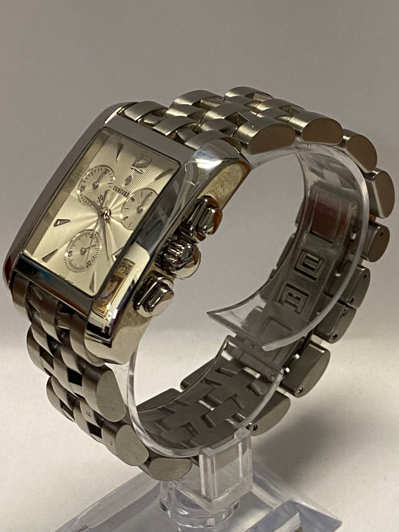 Concord Bright & Beautiful Stainless Steel Tank Style Watch - $7.5K APR w/ COA!! APR57