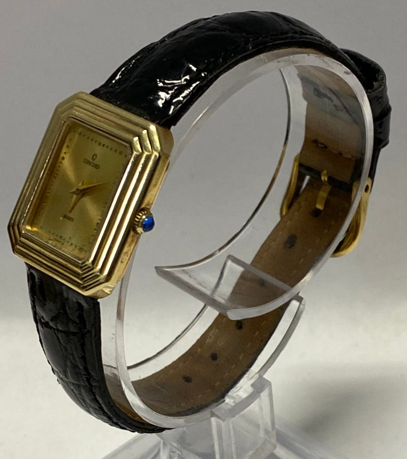 CONCORD Ultra Thin 18K Yellow Gold Beautiful Design Ladies Watch- $10K APR w/COA APR57