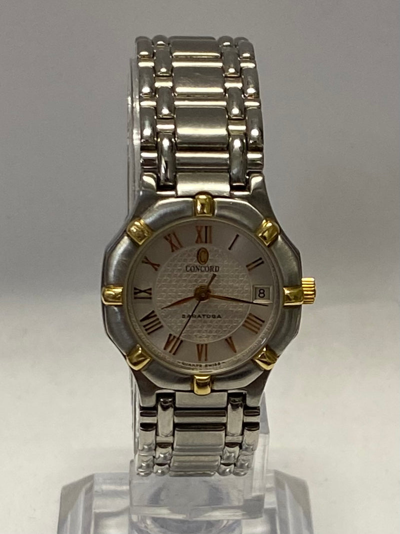 Concord Beautiful Stainless Steel and 18K YG Ladies Wristwatch - $6.5K APR w/ COA! APR57