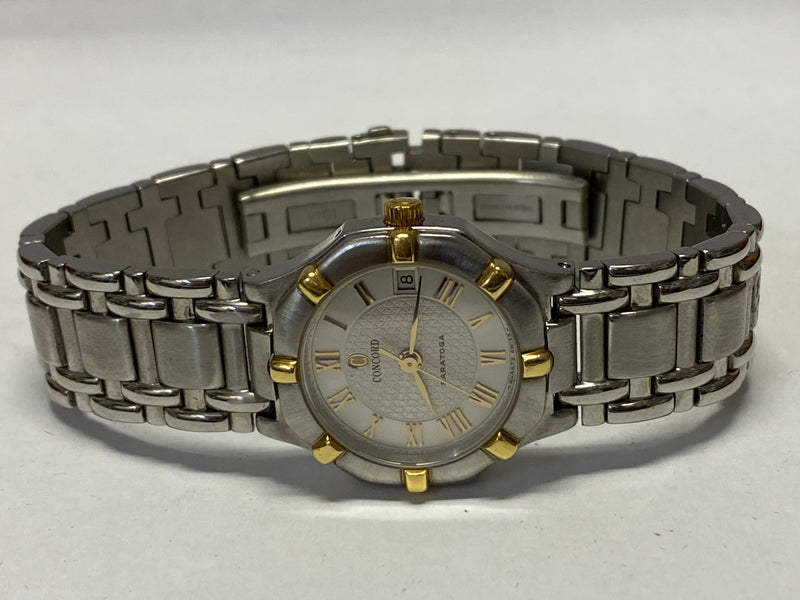 Concord Beautiful Stainless Steel and 18K YG Ladies Wristwatch - $6.5K APR w/ COA! APR57