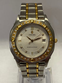 CONCORD Unique Date Steel & Gold w/Diamonds Set Ladies Watch - $13K APR w/ COA!! APR57