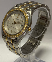 CONCORD Unique Date Steel & Gold w/Diamonds Set Ladies Watch - $13K APR w/ COA!! APR57