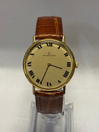 UNIVERSAL GENEVE Beautiful 18K YG Art Deco Style Unisex Watch - $15K APR w/ COA! APR57