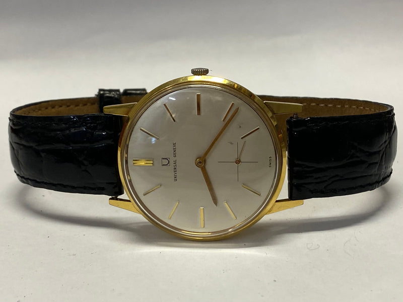 UNIVERSAL GENEVE Classic 18K Yellow Gold Design Unisex Watch - $15K APR w/ COA!! APR57