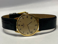 UNIVERSAL GENEVE Rare Ultra Thin Round 18K YG Case Unisex Watch- $20K APR w/COA! APR57