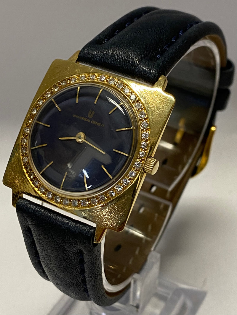 Geneve 18k gold discount watch