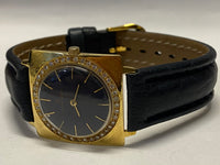 UNIVERSAL GENEVE Square 18K Yellow Gold Case w/Diamonds Watch - $20K APR w/ COA! APR57