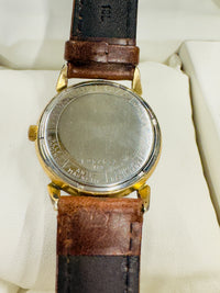 Bulova Vintage 1950s Military Style Gold Tone Men's WristWatch- $6.5K APR w/ COA APR57