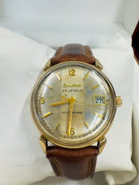 Bulova Vintage 1950s Military Style Gold Tone Men's WristWatch- $6.5K APR w/ COA APR57