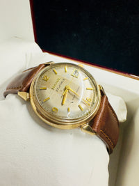 Bulova Vintage 1950s Military Style Gold Tone Men's WristWatch- $6.5K APR w/ COA APR57