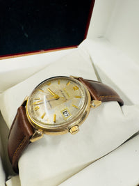 Bulova Vintage 1950s Military Style Gold Tone Men's WristWatch- $6.5K APR w/ COA APR57