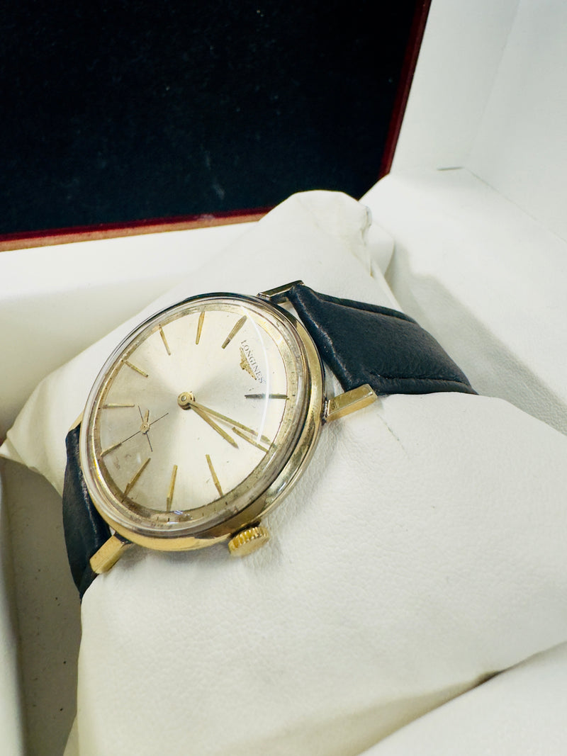 Longines Vintage 1950s Exquisite Gold Tone Men's Wrist Watch - $6.5K APR w/ COA! APR57