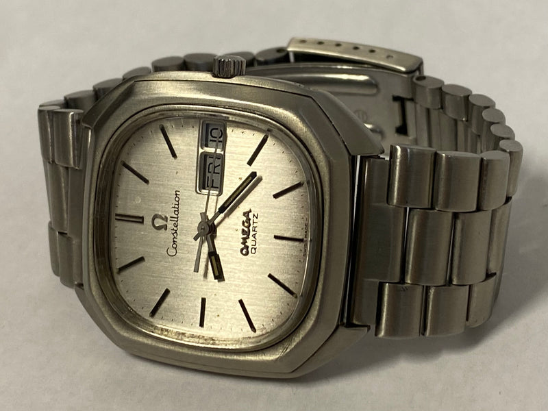 OMEGA Constellation Vintage 1960s Stainless Steel Watch w/ Day-Date - $10K APR Value w/ CoA! ✓ APR 57