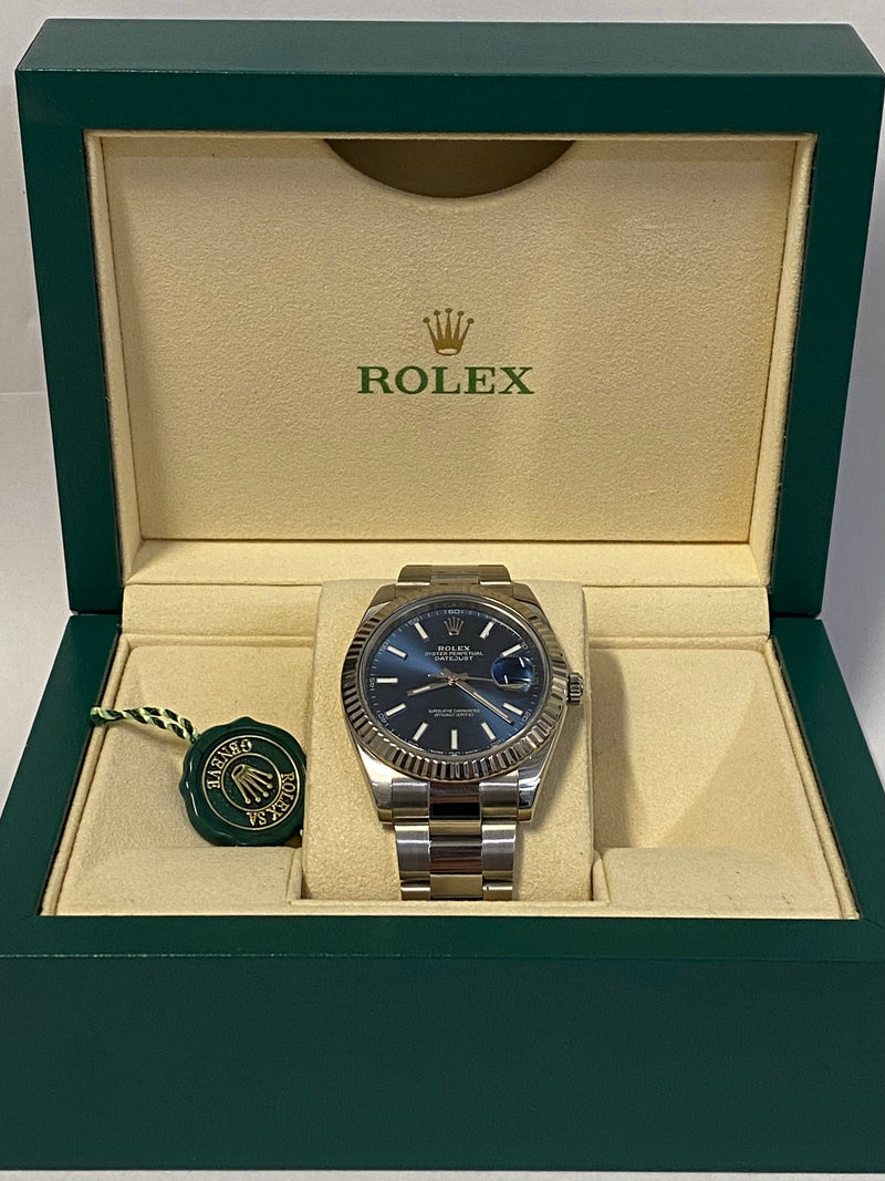 ROLEX Oyster Perpetual Date-Just Stainless Steel Men's Watch - $25K APR w/  COA!!