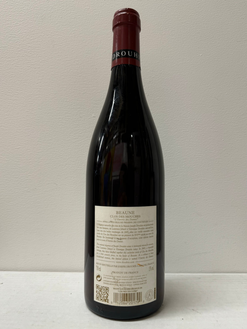 JOSEPH DROUHIN, BEAUNE CLOS DES MOUCHES ROUGE 2005 (empty bottle)- $2K APR w/CoA APR 57