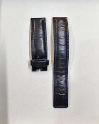 FESTINA Vera Pelle Padded Black Leather Watch Strap - $400 APR w/ CoA! APR 57