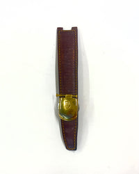 Philippe Charriol Used Brown Leather Watch Strap - $700 APR w/ CoA! APR 57