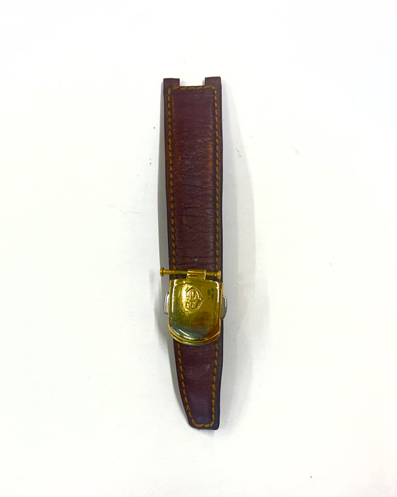 Philippe Charriol Used Brown Leather Watch Strap - $700 APR w/ CoA! APR 57