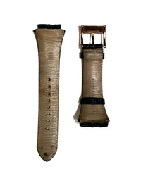 BREIL Padded Black Genuine Aqualino Watch Strap - $800 APR w/ CoA! APR 57