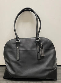 Tumi Black Leather Villa Nivelle Business Laptop Satchel Bag - $2K APR w/CoA APR57