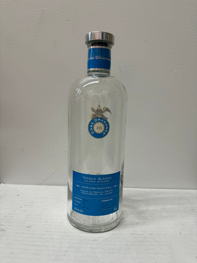 Original Casa Dragones  16, Tequila Blanco, Display Bottle - $2K APR w/CoA APR 57