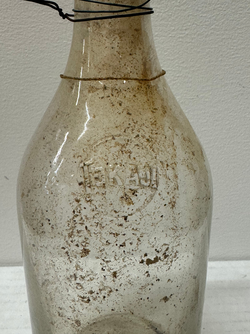 Antique Tokaji Glass Bottles from Sherry-Lehmann Collection - $5K APR w/CoA APR 57