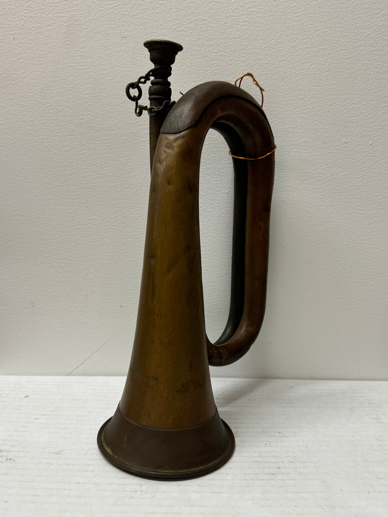 Historic 1907 Brass Bugle from 1st Malden Scouts, Sherry Lehmann- $20K APR w/CoA APR 57