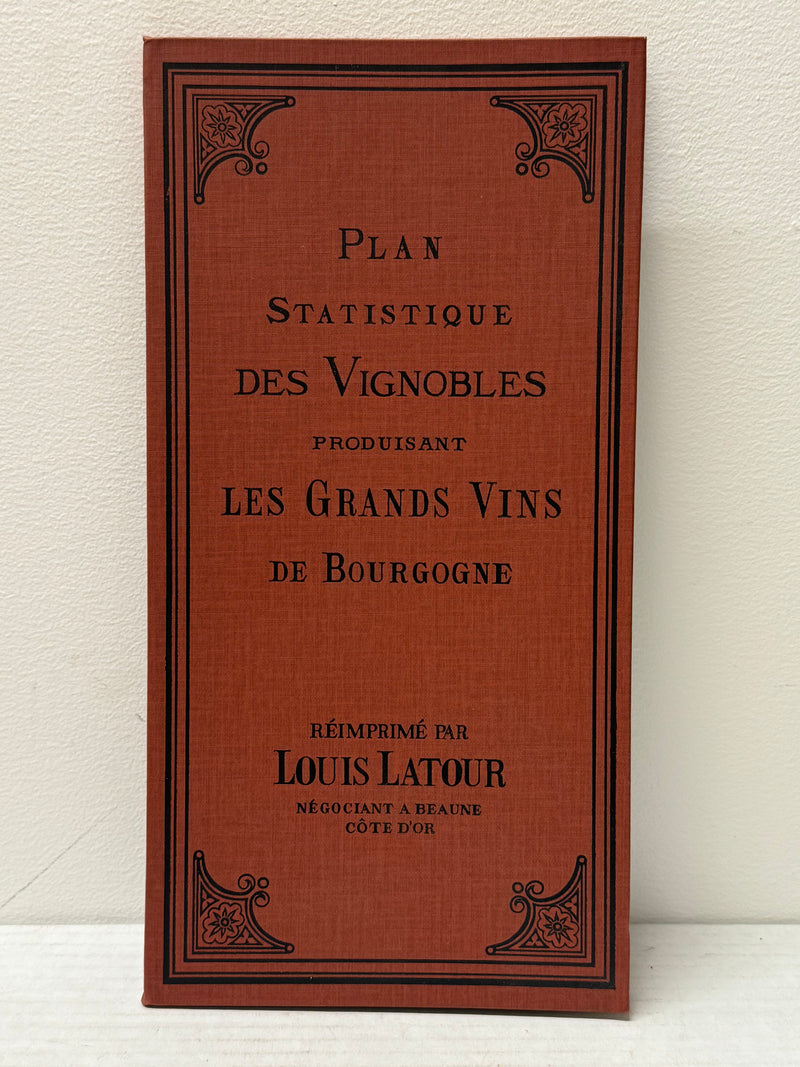 "Plan Statistique des Vignobles" Réimprimé par Louis Latour - $1.5K APR w/CoA APR 57