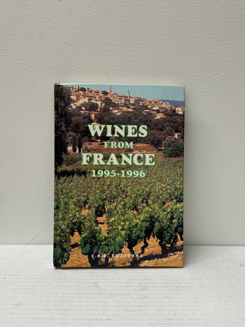 Original Book "Wines from France 1995-1996'' CBS Edition - $1.5K APR w/CoA APR 57