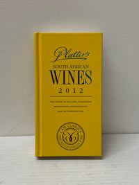 Book "Platter's South African Wines 2012" by John Platter - $1.5K APR w/CoA! APR 57