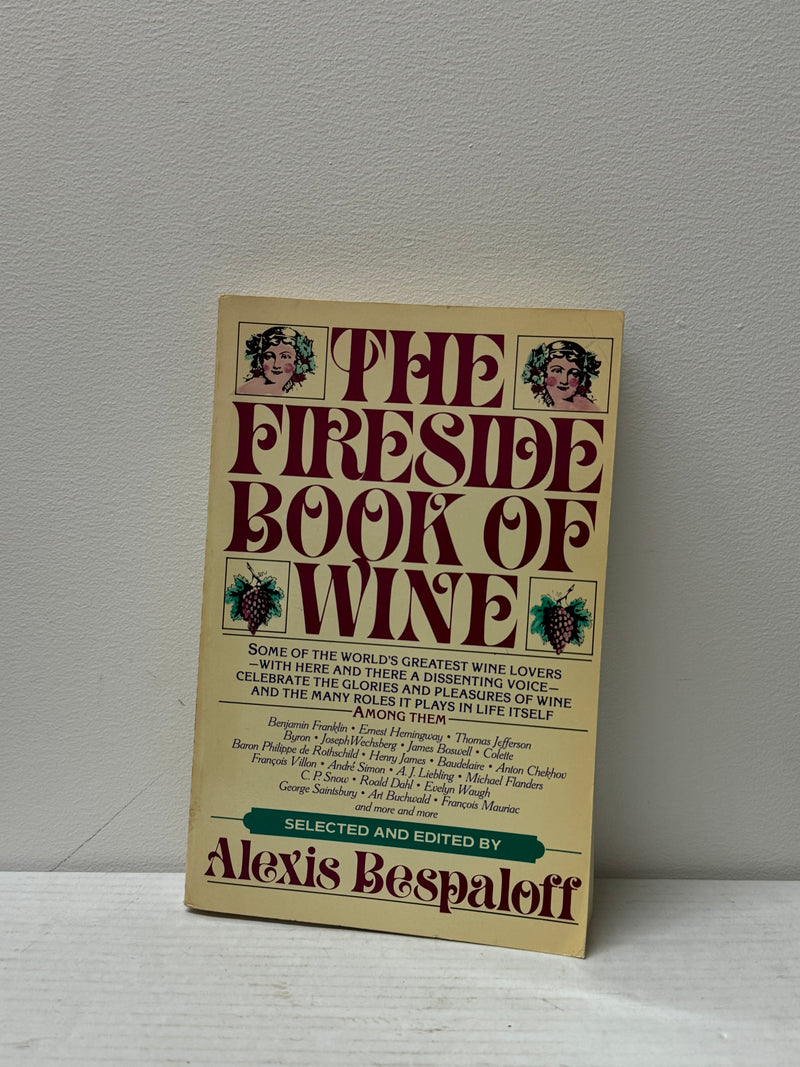 Original Book "The Fireside Book of Wine" by Alexis Bespaloff - $1.5K APR w/CoA! APR 57