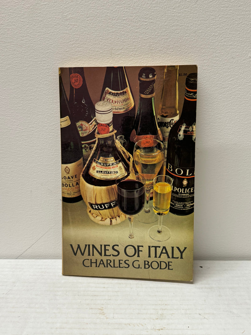 "Wine of Italy" by Charles G. Bode, Sherry Lehmann's Collection- $1.5K APR w/CoA APR 57