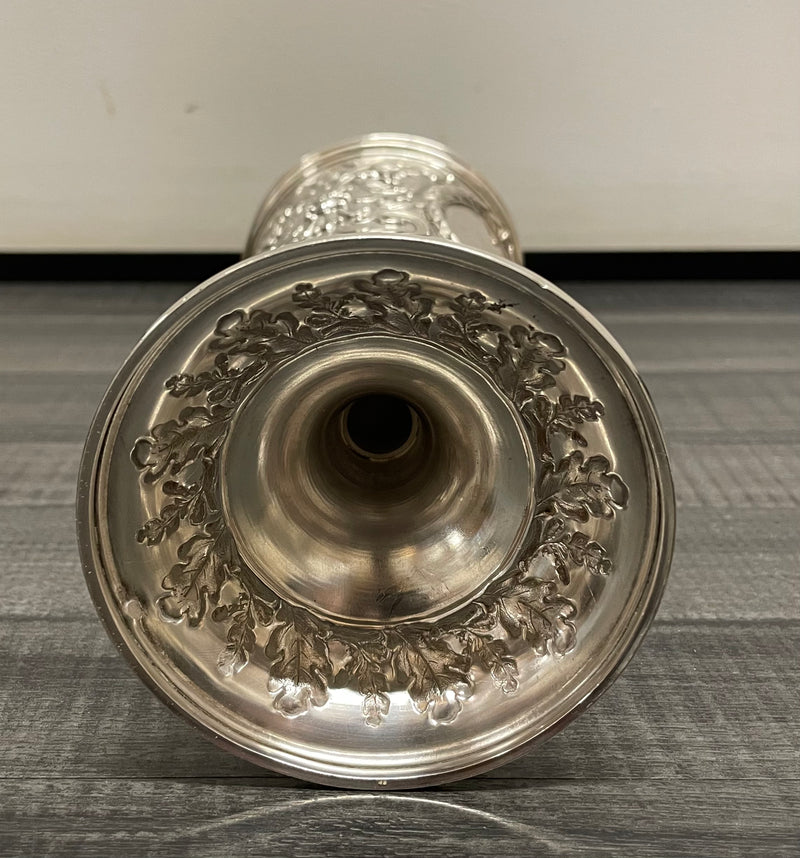 Vintage Sterling Silver Kiddush Cup Shabbat Judaica - $2.5K APR w/CoA APR57