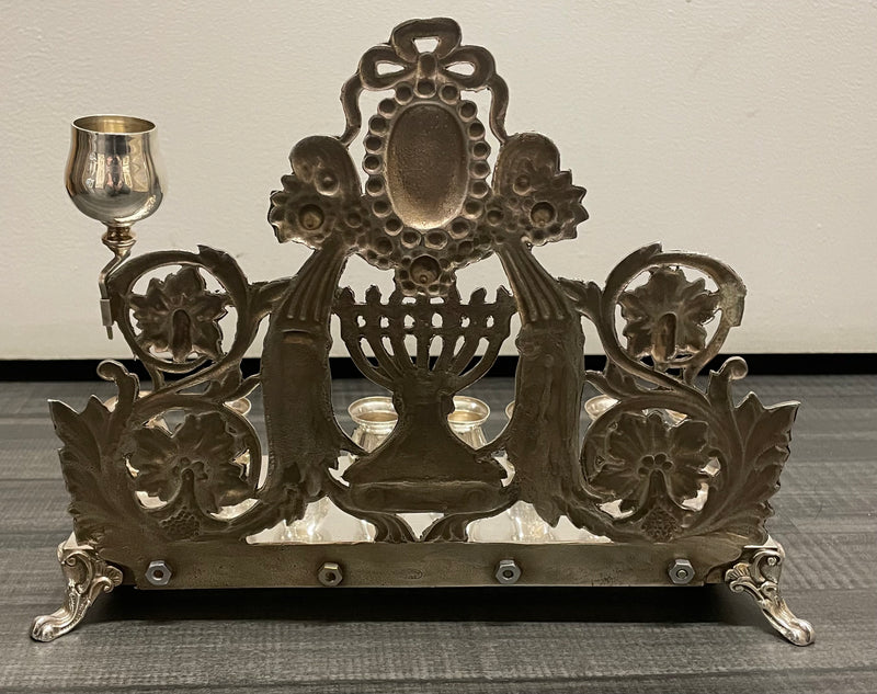 Vintage Made in USA Esco Sterling Silver Chanukah Menorah - $20K APR w/CoA APR57