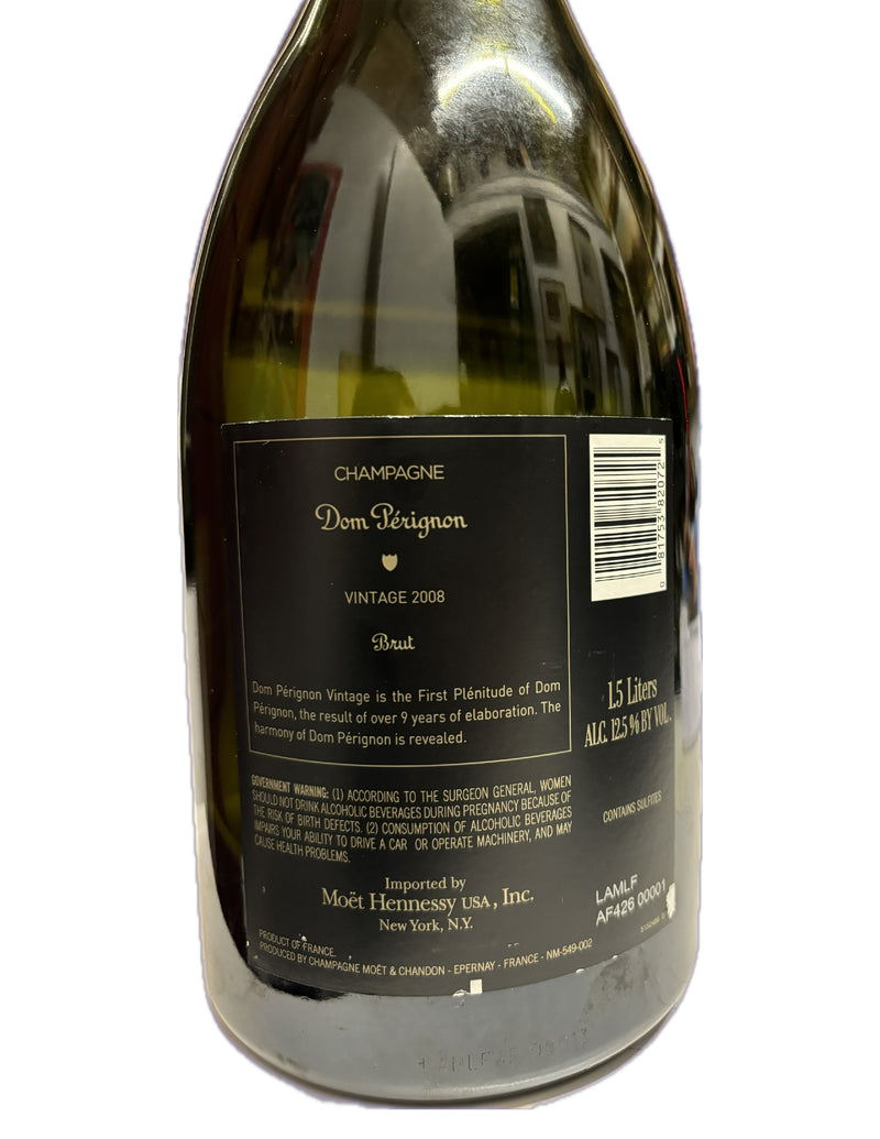 DOM PÉRIGNON MILLÉSIMÉ CHAMPAGNE 2008 Sherry Lehmann Collection - $3K APR w/CoA! APR 57