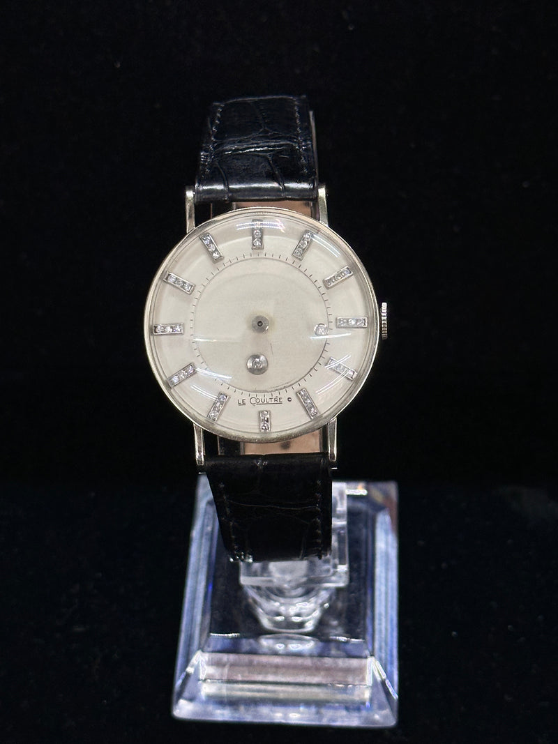 Vacheron Constantin & Le-Coultre 1950s WG & Diam Mystery Watch - $25K APR w/ COA APR57