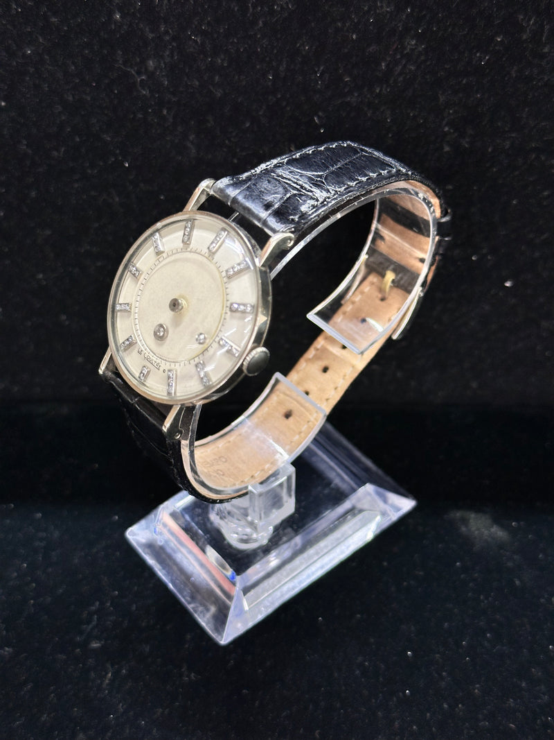 Vacheron Constantin & Le-Coultre 1950s WG & Diam Mystery Watch - $25K APR w/ COA APR57