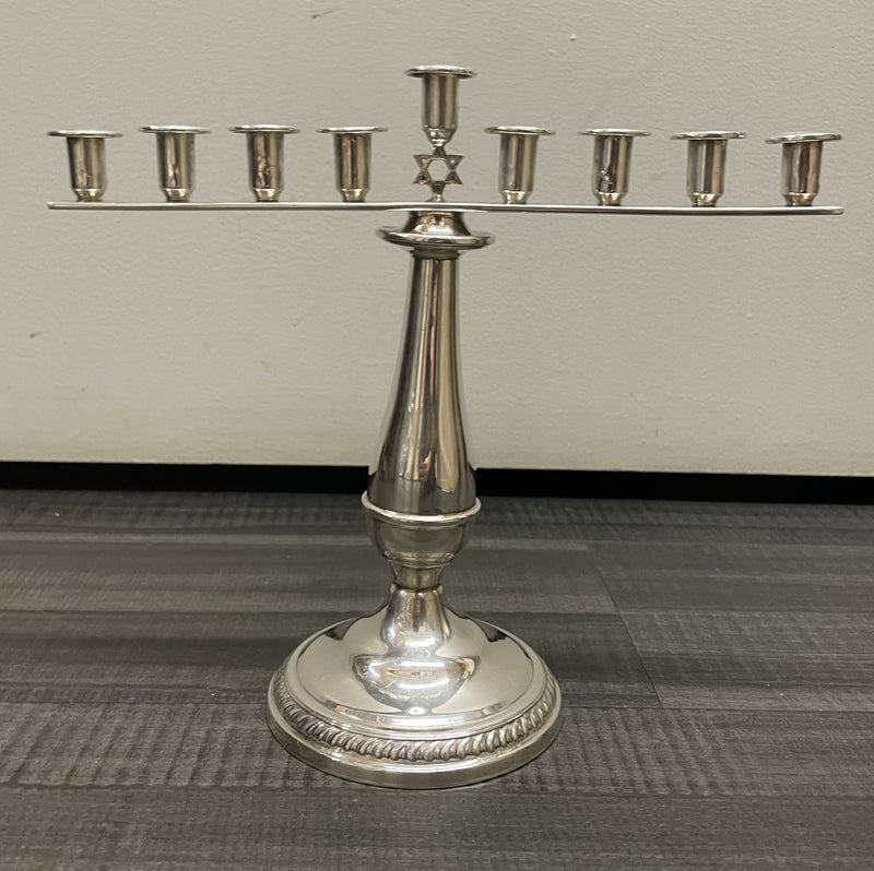 Vintage C.1930’s Sterling Silver Chanukah Menorah - $10K APR w/CoA APR57