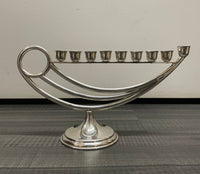 C. 1970’s Made in Mexico 925 Sterling Chanukah Menorah - $10K APR w/CoA APR57