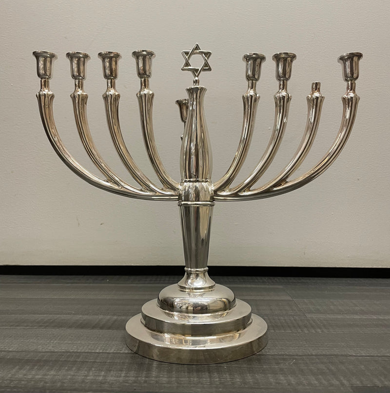 C. 1910’s Made in Germany 925 Sterling Chanukah Menorah - $20K APR w/CoA APR57