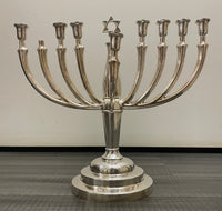 C. 1910’s Made in Germany 925 Sterling Chanukah Menorah - $20K APR w/CoA APR57