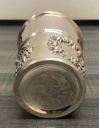 C. 1890 Sterling Silver Kiddush Cup Shabbat Judaica - $6K APR w/CoA APR57