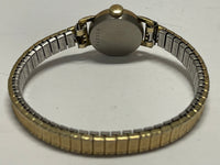 TERVAL Beautiful Antique Gold Tone Round Case Rare Ladies Watch- $2K APR w/ COA! APR57